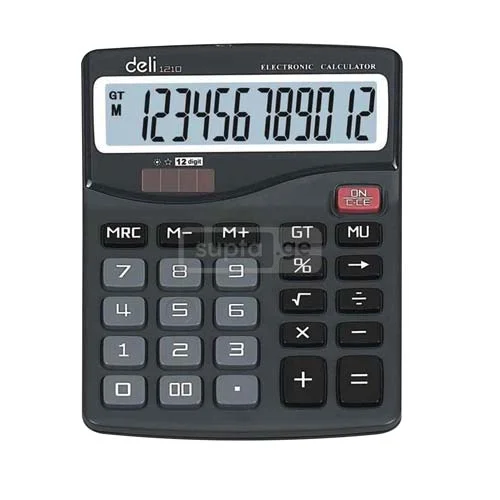 DELI-დელი კალკულატორი 12-თანრიგიანი No.837